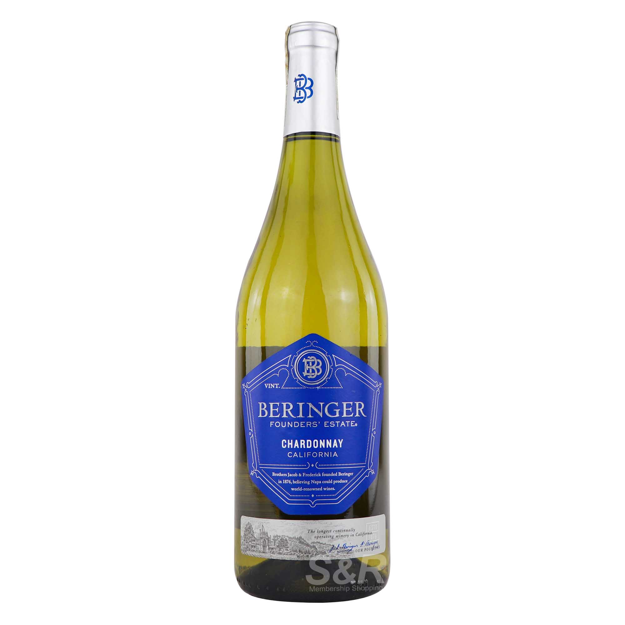 Beringer Founders' Estate Chardonnay White Wine 750mL Beringer Founders' Estate Chardonnay White Wine 750mL